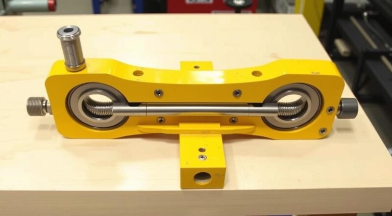 dvokraki radapciger za ležajeve