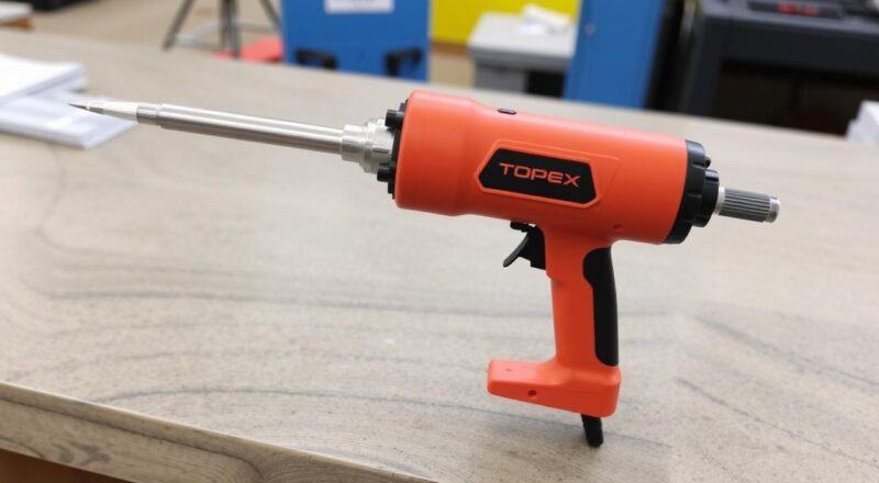 Topex 43E101 ručni pištolj za pop nitne Topex 43E101 ručni pištolj za pop nitne