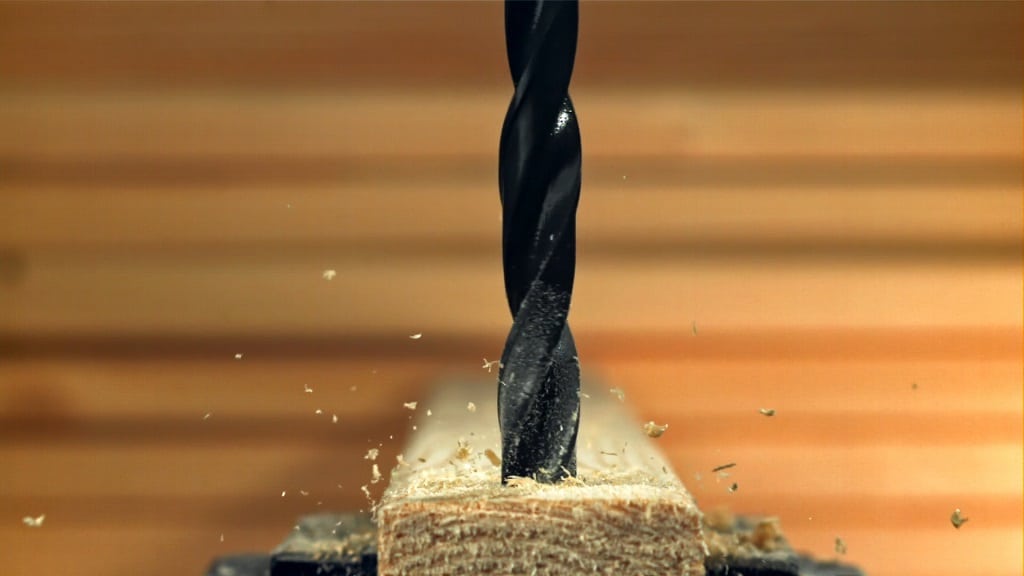 Bušenje drvene letve