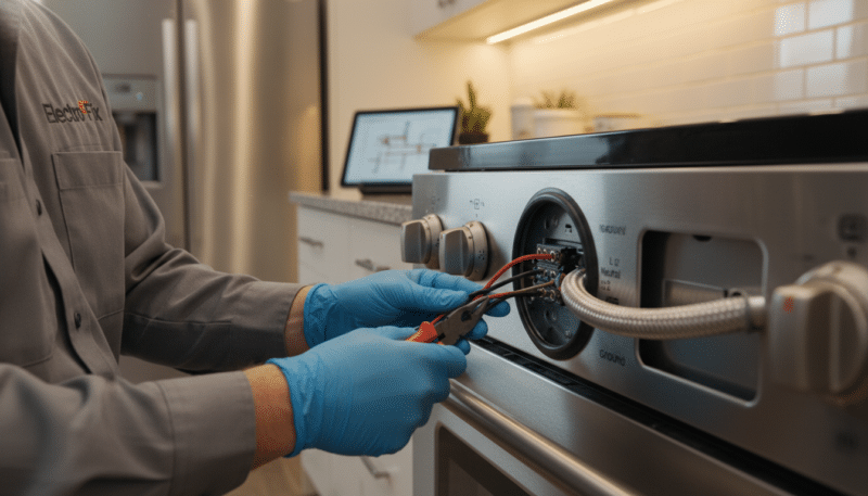 Električna instalacija rerne Električna instalacija rerne