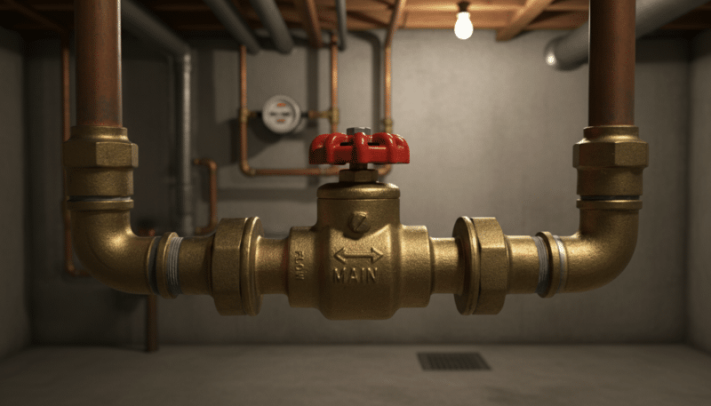 Glavni ventil za vodu Glavni ventil za vodu