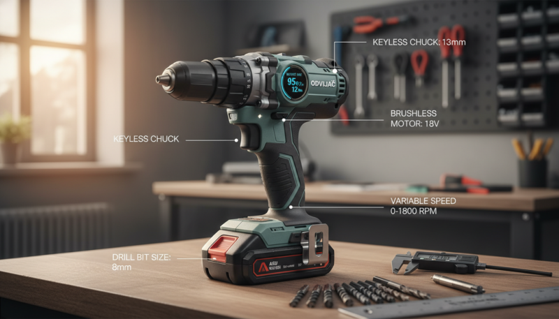 Ključni parametri aku odvijača Ključni parametri aku odvijača