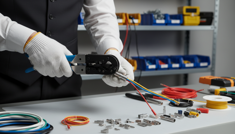 Krimpovanje konektora Krimpovanje konektora