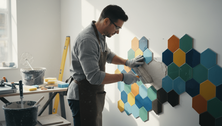 Lepljenje zidnih pločica: Postavljanje u osam koraka