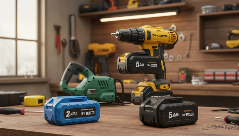 Najbolja baterija za aku alat: 2Ah vs 5Ah – šta dobijaš u praksi