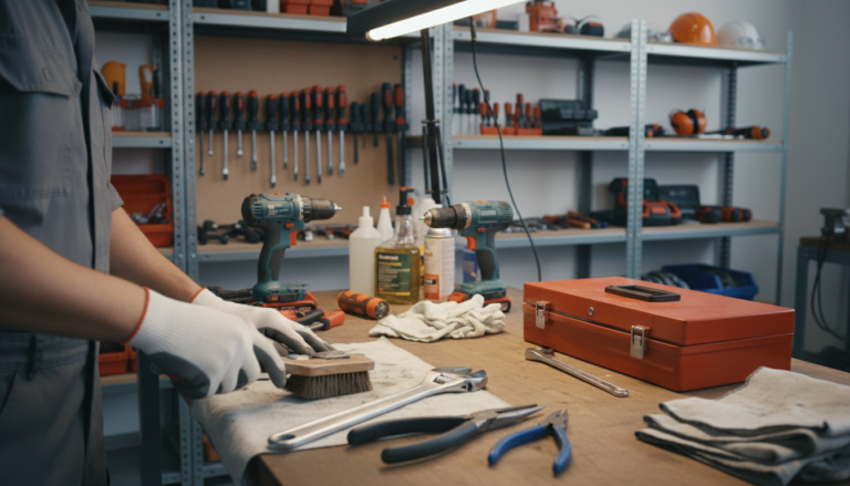 Najbolji način čišćenja alata posle posla: produži vek mašinama