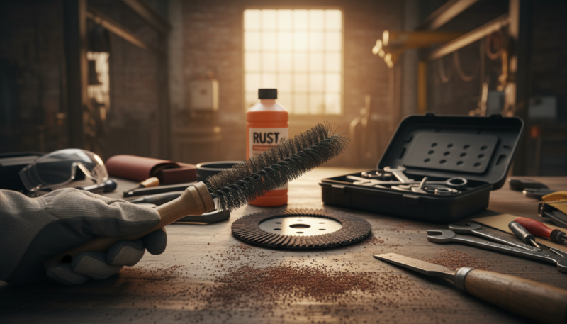 Održavanje alata za skidanje rđe Održavanje alata za skidanje rđe