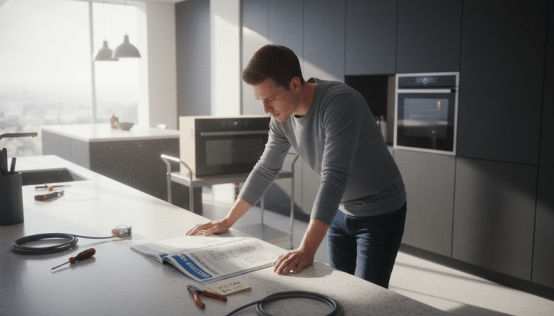 Planiranje faza ugradnje rerne Planiranje faza ugradnje rerne