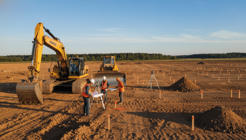 Priprema zemljišta za temelje Priprema zemljišta za temelje