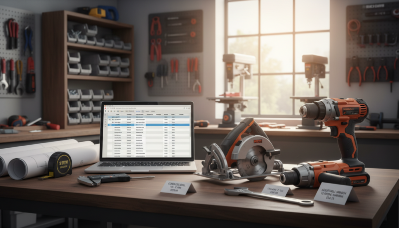 Specifikacije i cene alata Specifikacije i cene alata