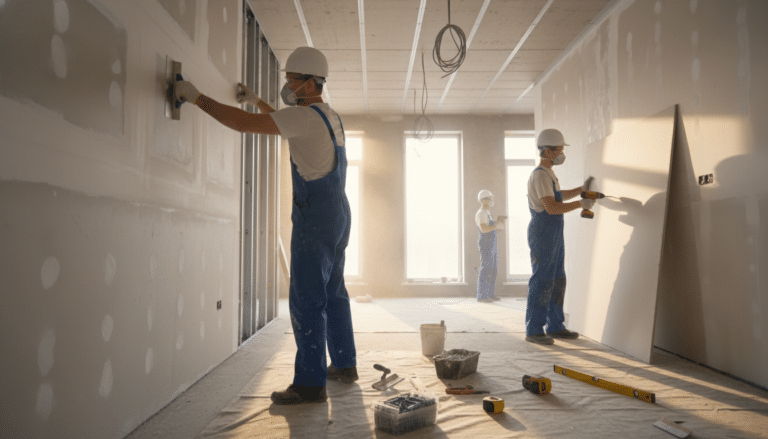 Unutrašnji radovi u kući: malterisanje i gipsane ploče