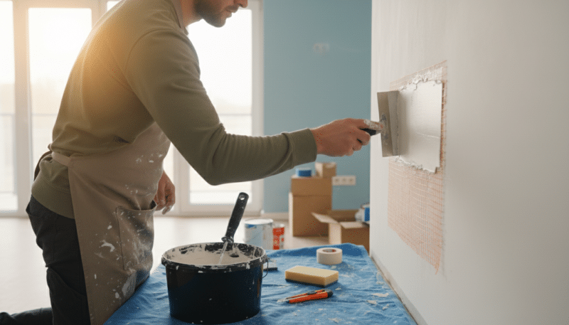 nanošenje glet mase nanošenje glet mase