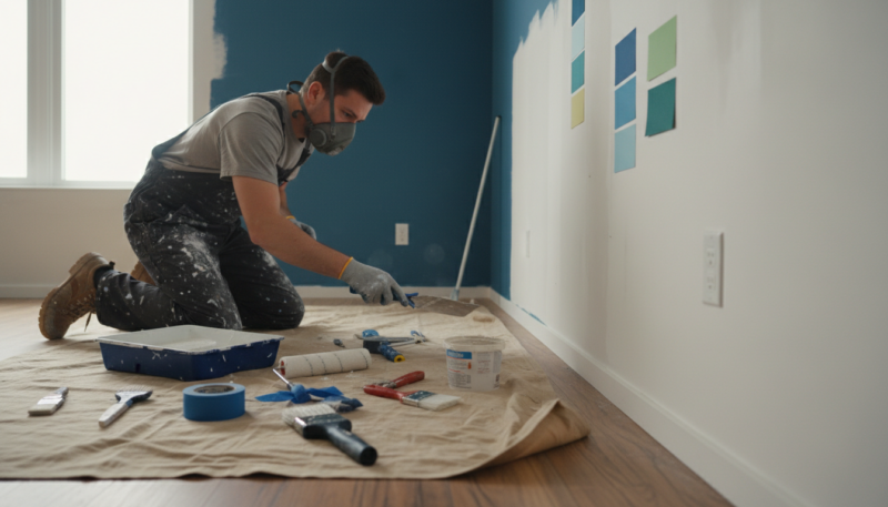 priprema površine za farbanje priprema površine za farbanje