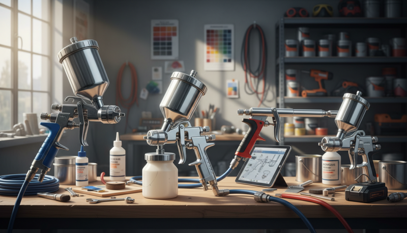 vrste i tehnologije pištolja za farbanje vrste i tehnologije pištolja za farbanje