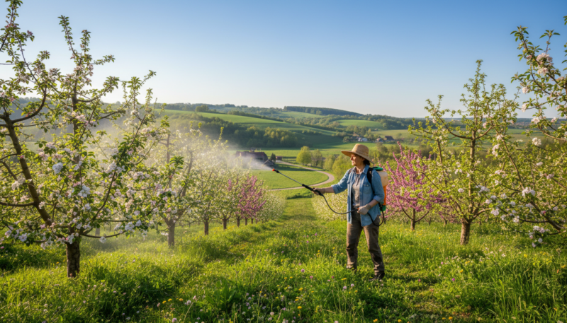 Drugo prolećno prskanje voćnjaka Drugo prolećno prskanje voćnjaka