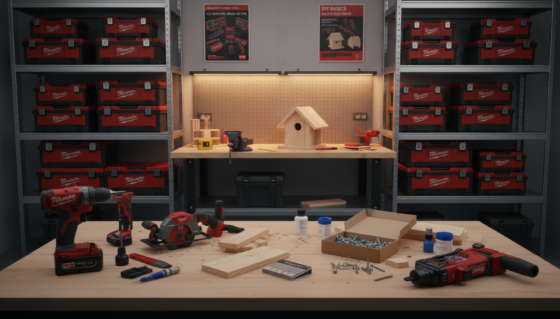 Milwaukee alati za hobi i DIY projekte Milwaukee alati za hobi i DIY projekte