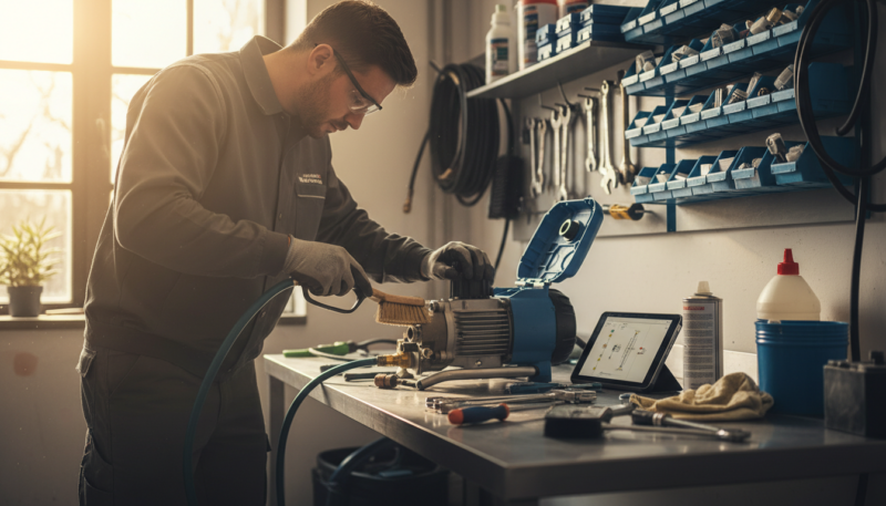 održavanje perača pod pritiskom održavanje perača pod pritiskom