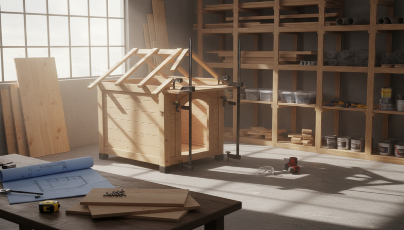 priprema elemenata za boks za pse priprema elemenata za boks za pse