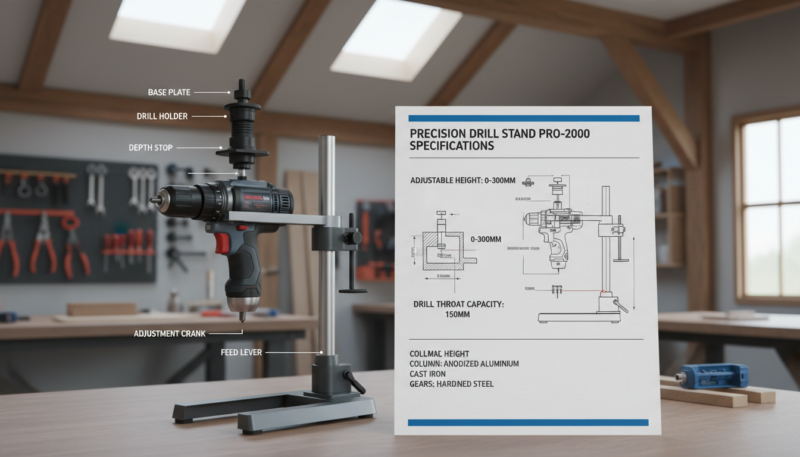 specifikacije stalka za busilicu specifikacije stalka za busilicu