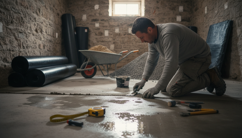 Priprema podloge za hidroizolaciju Priprema podloge za hidroizolaciju