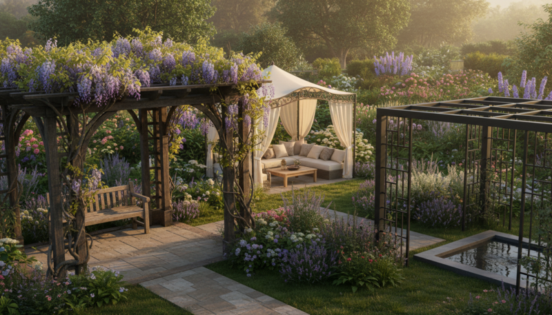 Različiti tipovi i rešenja pergola Različiti tipovi i rešenja pergola