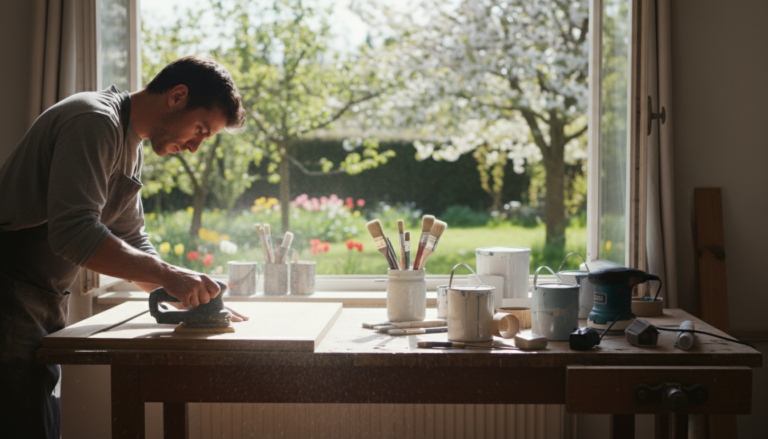 bojenje drvene stolarije proleće
