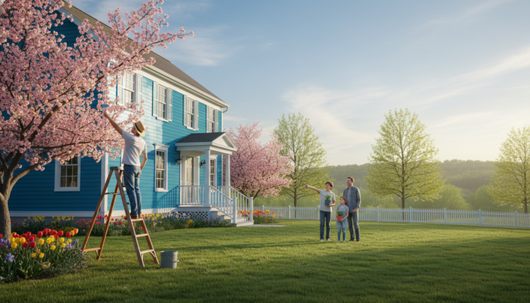 bojenje kuće spolja proleće