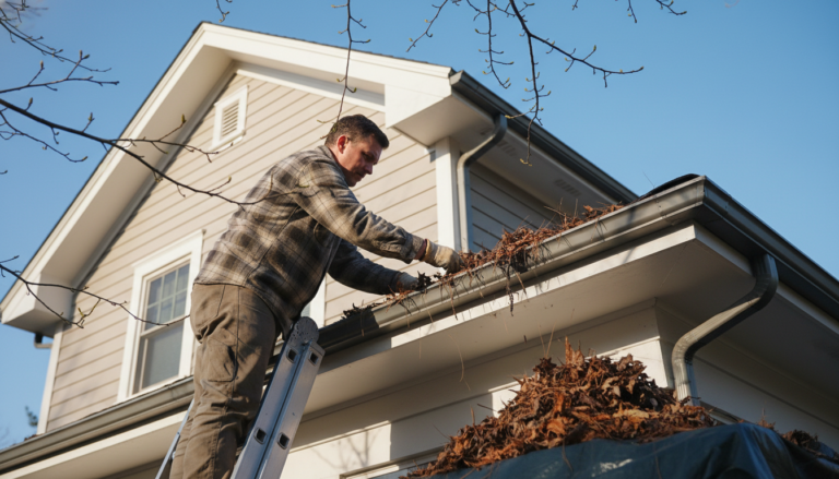 čišćenje oluka posle zime