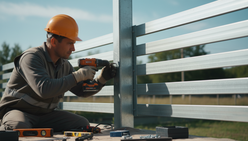 fiksiranje panela za stubove fiksiranje panela za stubove