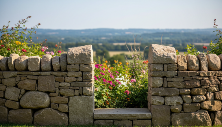 kamena ograda bašta cena