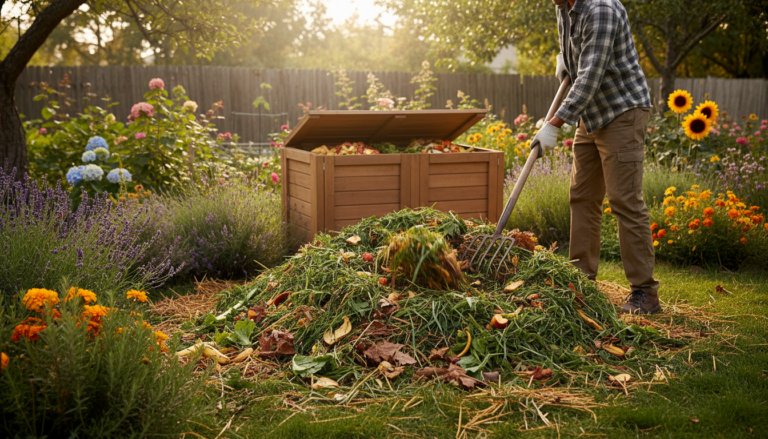 kompostište u bašti početnik