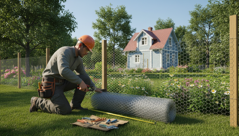 montaža žičane mreže montaža žičane mreže