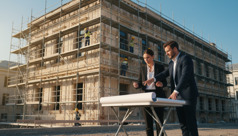 organizacija radova na fasadi organizacija radova na fasadi