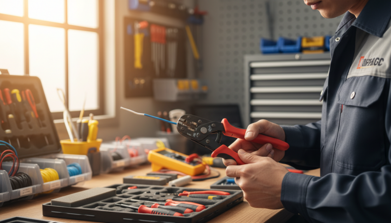 pravilna upotreba klešta za skidanje izolacije pravilna upotreba klešta za skidanje izolacije