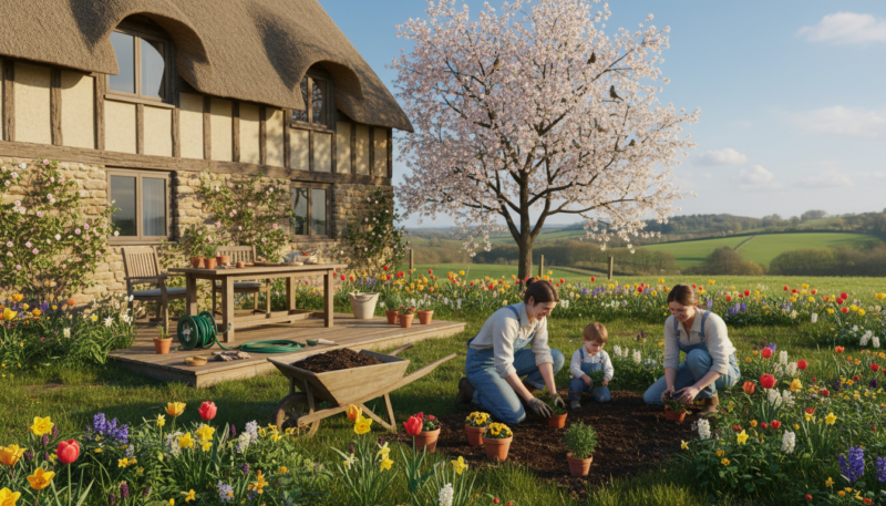 prolećni poslovi vikendica