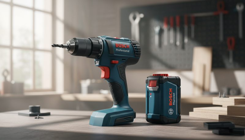 Bosch profesionalna bušilica i baterija Bosch profesionalna bušilica i baterija