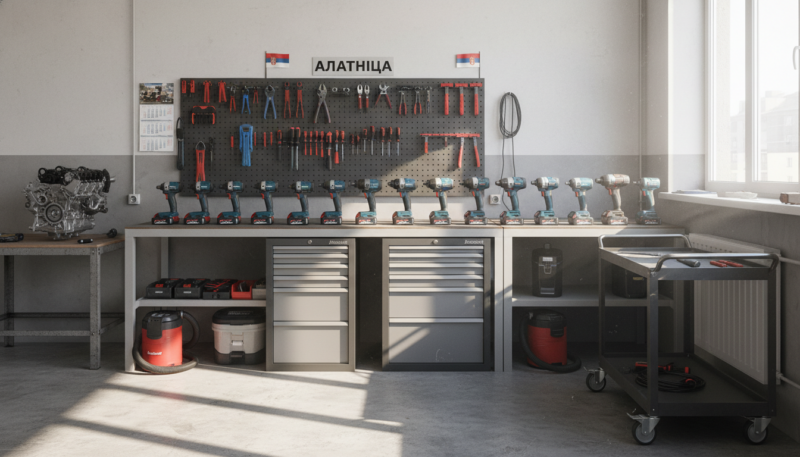 aku udarni odvijač Bosch Makita Metabo Einhell kupovina Srbija