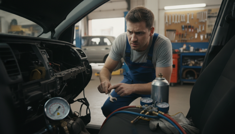 Nedostatak freona u auto klimi