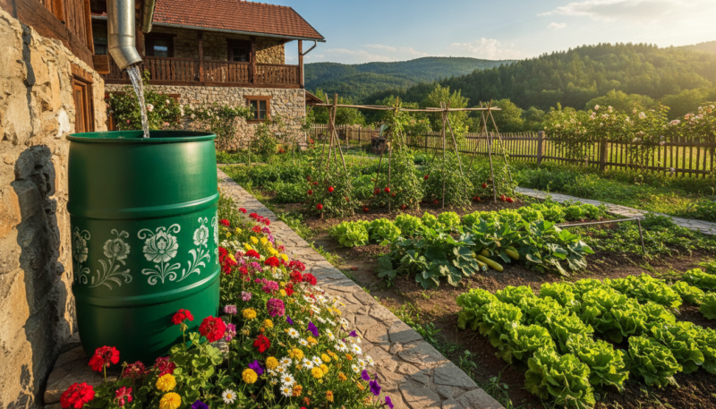 burad za sakupljanje kišnice