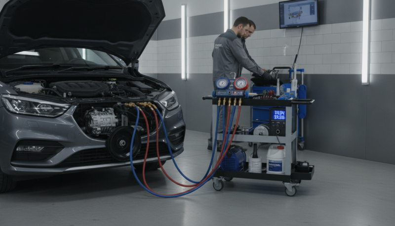 dopuna freona auto klima servis
